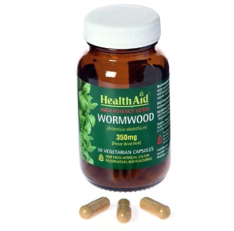 HEALTH AID WORMWOOD 350MG