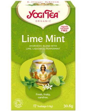 YOGI TEA LIME MINT (17 TEABAGS)