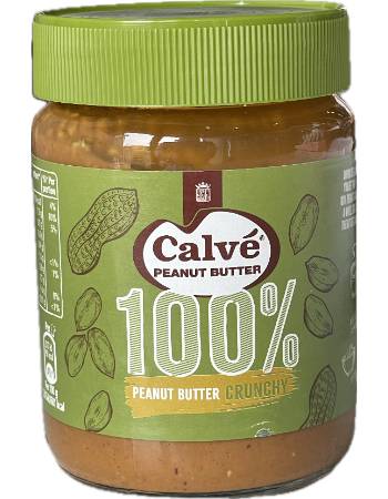 CALVE 100% PEANUT BUTTER CRUNCHY 350G