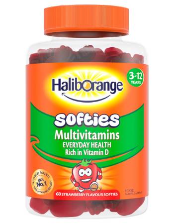 HALIBORANGE FRUIT FLAVOUR MULTIVITAMIN 60 SOFTIES