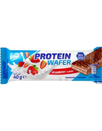 6PAK PROTEIN WAFER STRAWBERRY 40G