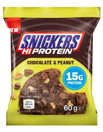 SNICKERS PROTEIN COOKIE 60G | CHOCOLATE & PEANUT