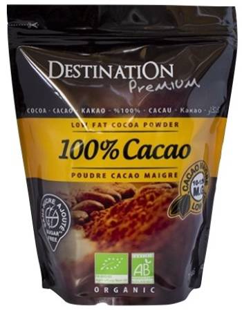 DESTINATION 100% COCOA PURE POWDER 250G