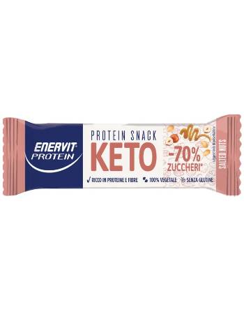 ENERVIT PROTEIN SNACK KETO BAR NUTS 35G