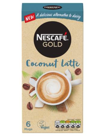 NESCAFE NON-DAIRY COCONUT MACCHIATO 6 X 15G