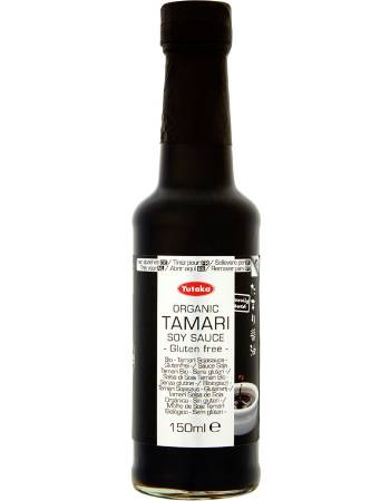YUTAKA TAMARI SOY SAUCE  (GLUTEN FREE) 150ML