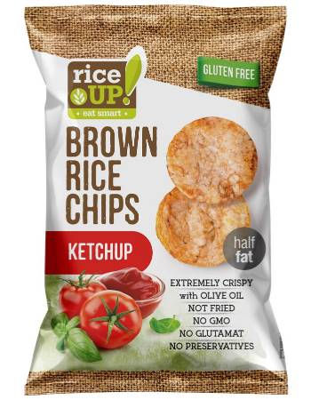 RICE UP RICE CHIPS KETCHUP 25G