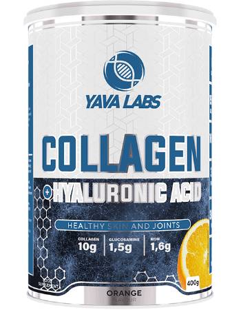 YAVA LABS COLLAGEN HYALURONIC ACID | ORANGE 400G