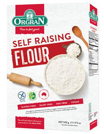 ORGRAN SELF-RAISING FLOUR 500G