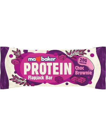 MA BAKER PROTEIN FLAPJACK CHOCOLATE BROWNIE 90G