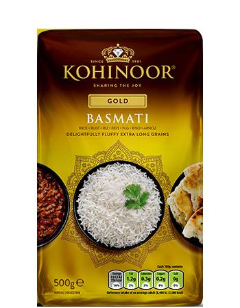 KOHINOOR BASMATI RICE 500G