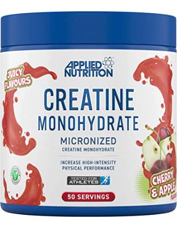 APPLIED NUTRITION CREATINE MONOHYDRATE  250G | CHERRY APPLE