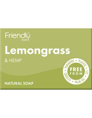 FRIENDLY SOAP LEMONGRASS & HEMP 95G