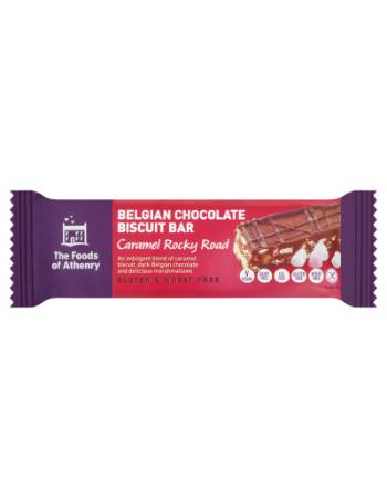 THE FOODS ATHENRY CARAMEL ROCKY ROAD BAR 55G