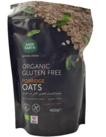 GOOD EARTH GLUTEN FREE PORRIDGE OATS 450G