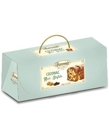 BOROMIR COZONAC WALNUTS & RAISINS 500G