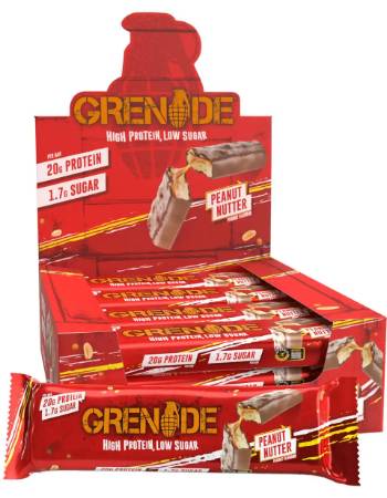 GRENADE CARB KILLA PEANUT NUTTER PROTEIN BAR 60G | BUY 12 AND SAVE