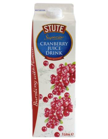 STUTE SUPERIOR CRANBERRY JUICE 1L