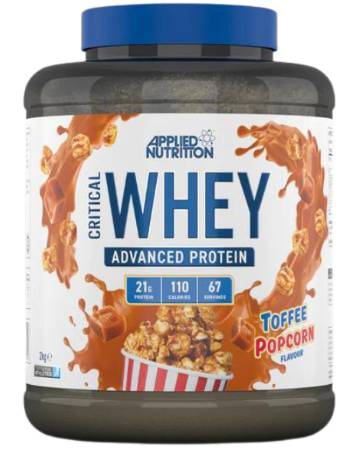 APPLIED NUTRITION CRITICAL WHEY TOFFEE POPCORN 2KG