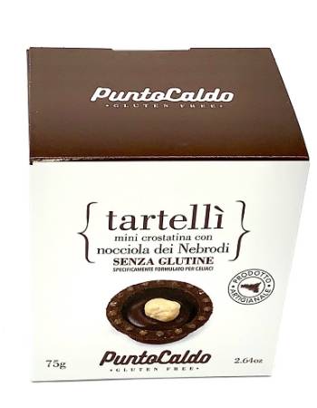 PUNTO CALDO TARTELLI (CHOCOLATE AND HAZELNUT) 75G