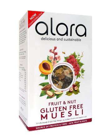 ALARA FRUIT & NUT MUESLI 475G