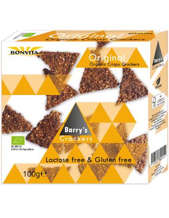 BONVITA BARRYS ORIGINAL CRACKERS 100G