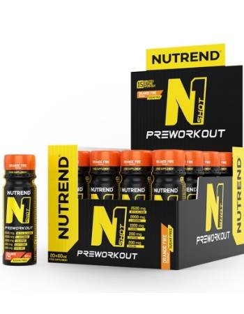 NUTREND N1 PRE WORKOUT SHOT ORANGE 60ML