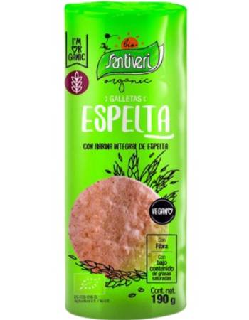 SANTIVERI ORGANIC SPELT BISCUITS  200G