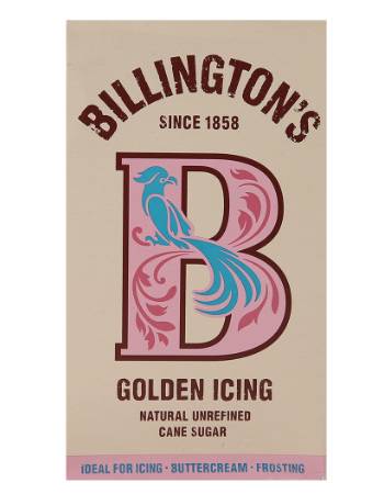 BILLINGTON'S GOLDEN ICING SUGAR 500G