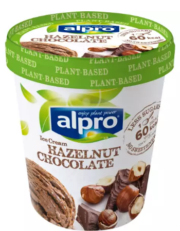 ALPRO ICE CREAM HAZEL CHOCOLATE 500ML