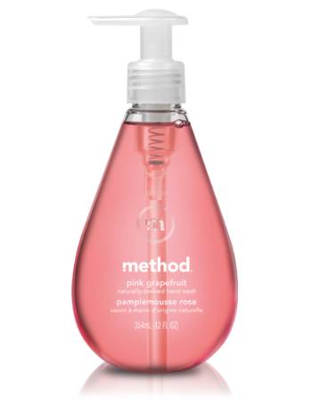 METHOD GEL HAND WASH PINK GRAPEFRUIT 354ML