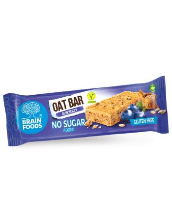 BRAIN FOODS BLUEBERRY OAT BAR 70G