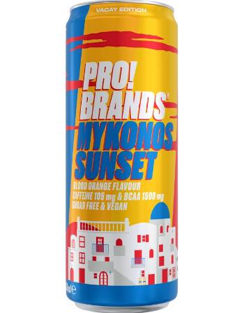 PRO BRANDS BCAA DRINK 330ML | MYKONOS SUNSET