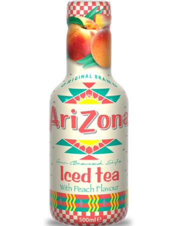 ARIZONA BLACK TEA WITH PEACH 450ML