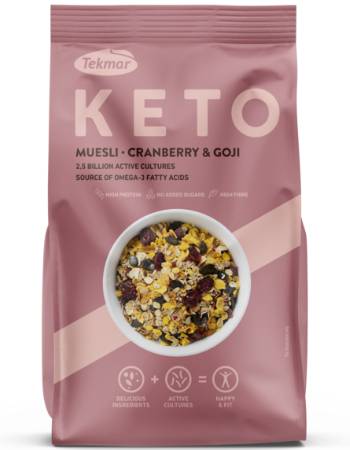 TEKMAR KETO MUESLI CRANBERRY & GOJI 200G