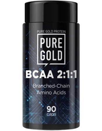 PURE GOLD BCAA 2:1:1 | 90 CAPSULES
