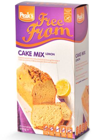 PEAKS LEMON CAKE MIX 450G