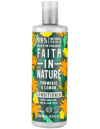 FAITH IN NATURE TURMERIC & LEMON CONDITIONER 400ML