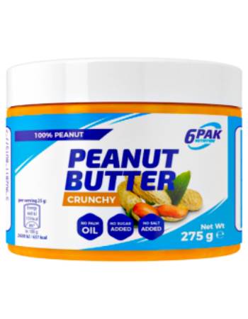 6PAK PEANUT BUTTER CRUNCHY 275G