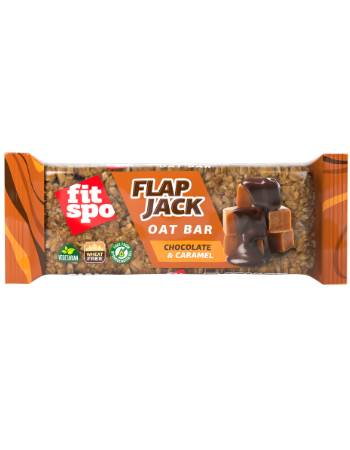 FITSPO  CHOCOLATE AND CARAMEL FLAPJACK 90G