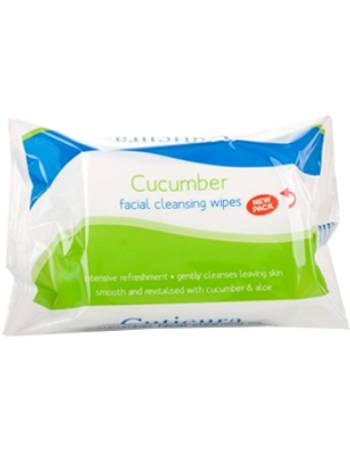 CUTICURA CUCUMBER FACIAL CLEANSING WIPES