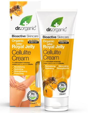 DR ORGANIC ROYAL JELLY CELLULITE CREAM 200ML