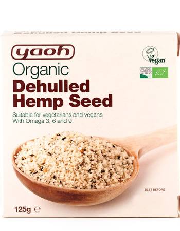 YAOH DEHULLED HEMP SEED 125G