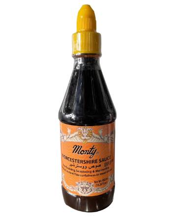 MONTY WORCESTERSHIRE SAUCE (SQUEEZY) 450ML