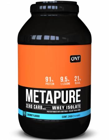 QNT METAPURE WHEY PROTEIN ISOLATE COCONUT 2KG - NEW