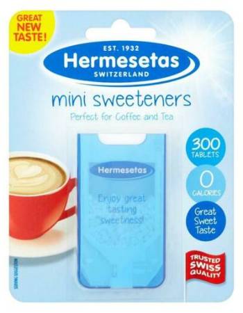 HERMESETAS MINI SWEETENERS (300 TABLETS)