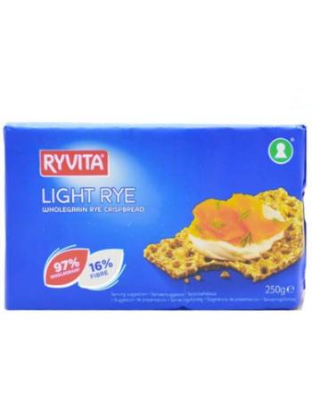 RYVITA LIGHT RYE CRISPBREAD 250G