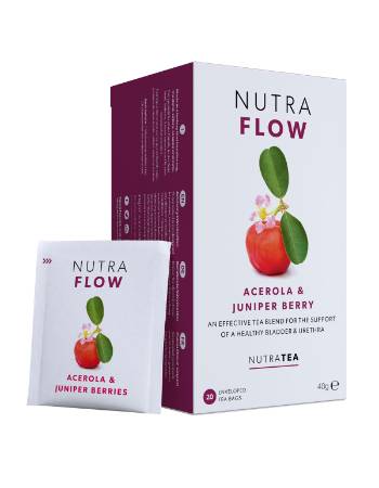 NUTRATEA FLOW - ACEROLA & JUNIPER TEA