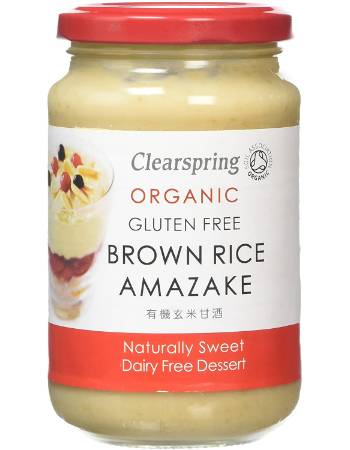 CLEARSPRING ORGANIC BROWN RICE DESSERT 380G