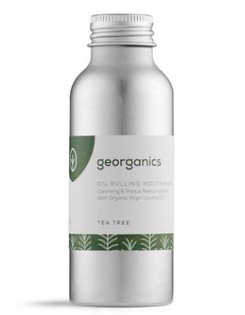 GEORGANICS OIL PULLING MOUTHWASH TEA TREE 100ML